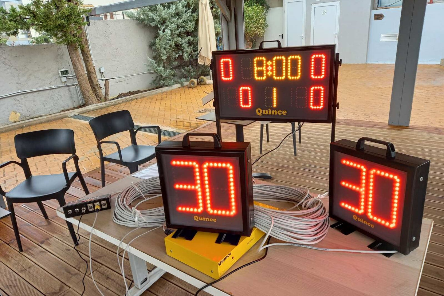 Quince Water Polo Scoreboard and Timing Systems