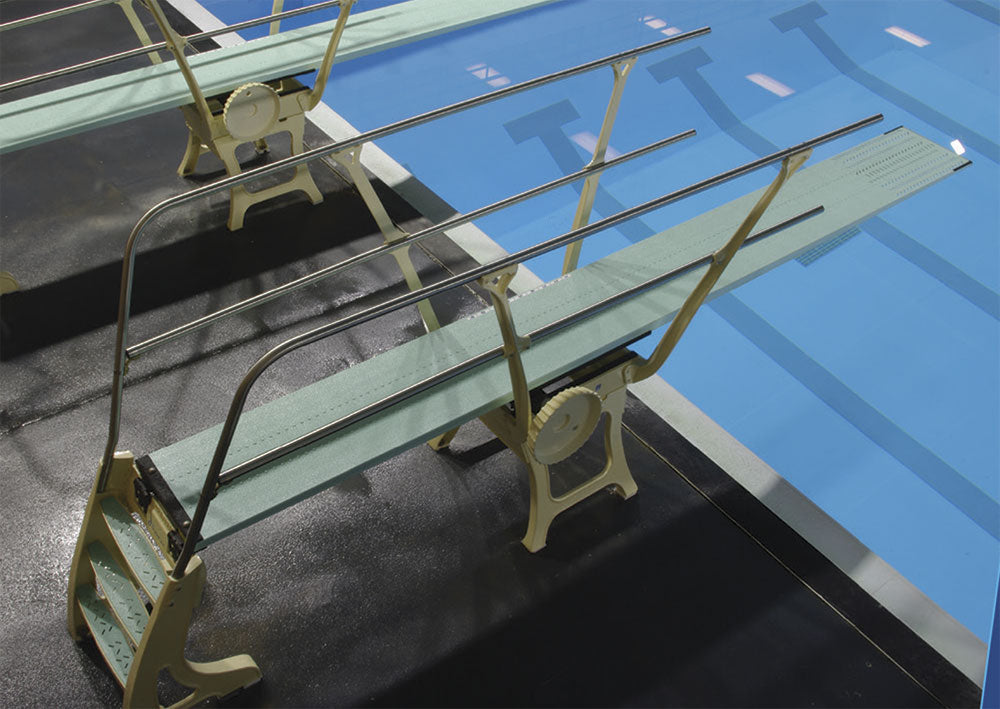 Duraflex 1 Meter Dive Stand with Double Rail (Both Sides) - No Anchors