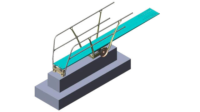 Legacy Short Stand With Double Rails - No Anchors