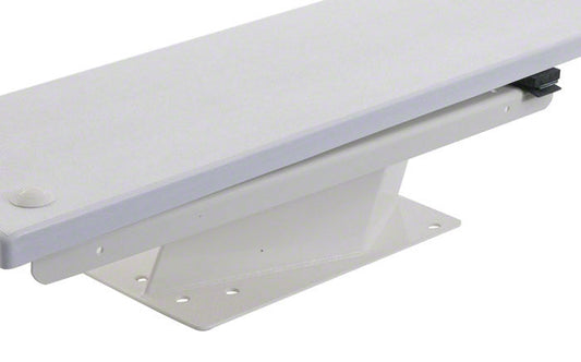 3/4 Meter Steel Diving Stand for 12 Foot Board - Radiant White - Includes Jig and Hardware
