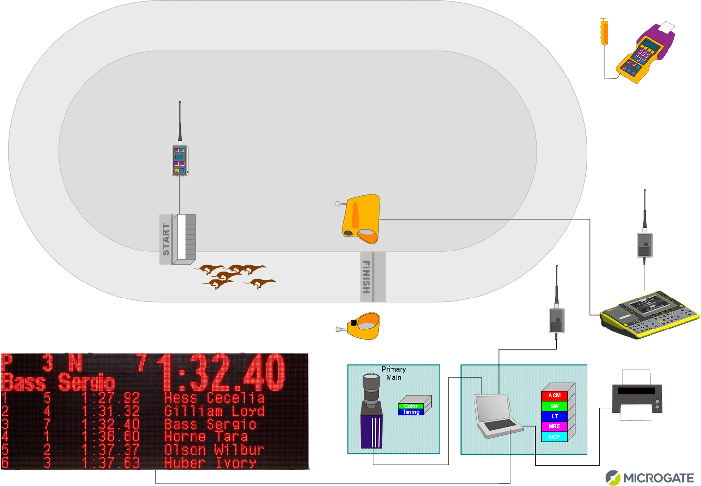 Microgate Dog Sports Timing